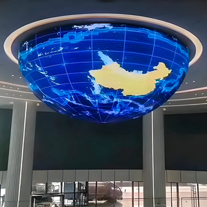 Chất lượng cao <span class=keywords><strong>Led</strong></span> hình cầu hiển thị trong nhà <span class=keywords><strong>LED</strong></span> hiển thị linh hoạt màn hình cong màn hình mềm - Product Image 4