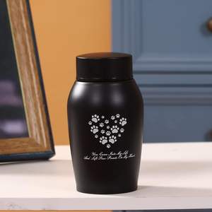 Urna de Cremación Grande de Metal al por Mayor para Cenizas de Mascotas, Caja Conmemorativa para Perros y Gatos con Tapa, Logotipo Personalizado, Tributo - Product Image 4