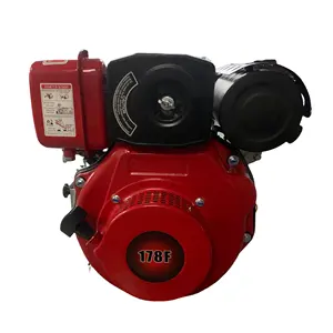 Moteur Diesel monocylindre refroidi par Air 178F pour générateur diesel