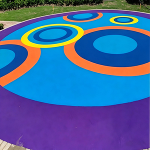 Compression Resistant Durable EPDM <b>Rubber</b> Granules High Elasticity Wear-Resistant <b>Flooring</b> For High Flow Public Playground - Product Image 1