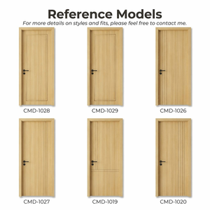 Wholesale Modern Solid Wood <strong>Door</strong> Interior <strong>Door</strong> Custom Hotel Villa <strong>Door</strong> Latch <strong>Door</strong> <strong>Reefs</strong> Floor Hinge for Heavy <strong>Doors</strong> - Product Image 3