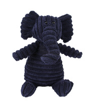 Velours côtelé chien jouets forme animale en peluche animal chiot grinçant à mâcher résistant aux morsures jouet animaux accessoires fournitures