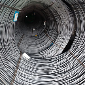 פחמן נמוך חם התגלגל חוט פלדה מוט sae1006 sae1010 q195 q235 5.5 מ "מ 6.5 מ" מ 8 מ "ל תיל צבוע קר - Product Image 1