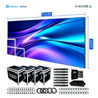 Ensemble complet de mur vidéo LED P2.6 P2.9 P3.91 IP65, écran LED de location pour les églises, les événements intérieurs et extérieurs, les scènes