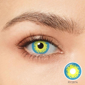 Pseyeche <span class=keywords><strong>Lentilles</strong></span> de contact annuelles souples coréennes <span class=keywords><strong>pour</strong></span> Halloween, motif corail, effet <span class=keywords><strong>Sharingan</strong></span> <span class=keywords><strong>pour</strong></span> cosplay - Product Image 5