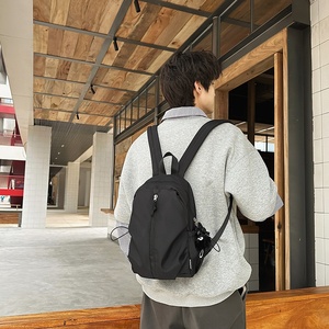 Nouveau sac à dos léger imperméable en nylon à motif géométrique pour le printemps, idéal pour <span class=keywords><strong>les</strong></span> voyages, <span class=keywords><strong>les</strong></span> courses décontractées et l'école (pour filles et garçons) - Product Image 4