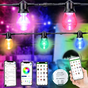 Smd <strong>Led</strong> Rgb <strong>String</strong> <strong>Bulb</strong> Dc 12v 24v Dc Wi-fi App Color Changing Christmas Decorations Solar <strong>Led</strong> <strong>String</strong> <strong>Lights</strong> - Product Image 6
