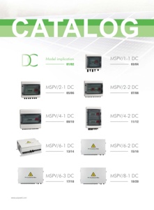 שמש PV Saipwell Combiner תיבת עם ברקים הגנה 15A 4 מיתרים 1000V עבור פנל סולארי 550V DC מעגל מפסק פנל סולארי - Product Image 6