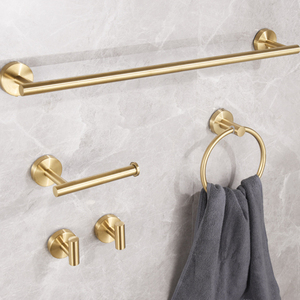 Ensemble d'accessoires <span class=keywords><strong>de</strong></span> salle <span class=keywords><strong>de</strong></span> bain en acier inoxydable rotatif et amovible à fixer au mur, 24 pouces, accessoires <span class=keywords><strong>de</strong></span> toilette, kit d'accessoires <span class=keywords><strong>de</strong></span> salle <span class=keywords><strong>de</strong></span> bain - Product Image 3