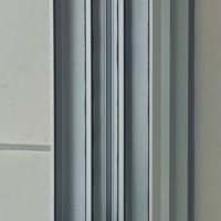 Ventana Corredera Horizontal de Doble Vidrio con Marco de Aleación de Aluminio Personalizada Deioux, Ventanas de Aluminio Resistentes a Huracanes