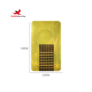 Mixed Procurement Low Price Wholesale Hot Selling 100Pcs /bag Thicker High Sticky Gold Dual Long Plastic <b>Nail</b> <b>Extension</b> Forms - Product Image 5