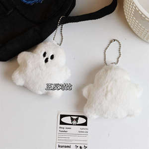 Cute Puppy Keychain Fashion Dog <b>Keyring</b> Pendant Creative Faux Mink Fur Couple Car Keyholder Bag Jewelry <b>Charm</b> Accessories - Product Image 2