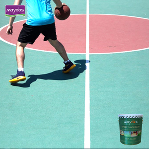 <span class=keywords><strong>Pintura</strong></span> de cancha de <span class=keywords><strong>tenis</strong></span> acrílica a base de agua <span class=keywords><strong>para</strong></span> suelo colorido de 2MM - Product Image 2