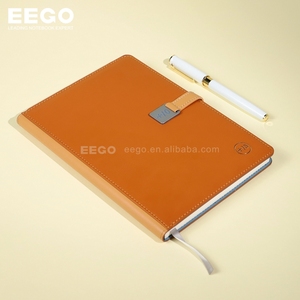 2024 Splice da tái chế A4 A5 tùy chỉnh lót trống bìa cứng thiết kế sang trọng Tạp Chí máy tính xách tay với logo - Product Image 2