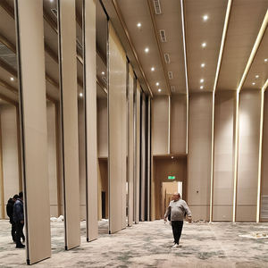 Paredes Divisorias <span class=keywords><strong>Plegables</strong></span> de Aluminio y <span class=keywords><strong>Madera</strong></span> para Escuelas, Supermercados y Oficinas - División Automática de Espacios Interiores con MDF - Product Image 6