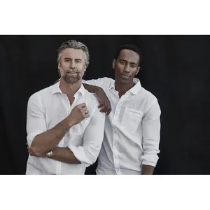 Camisa de lino SUMMERLAND, merchandising personalizado - Product Image 3