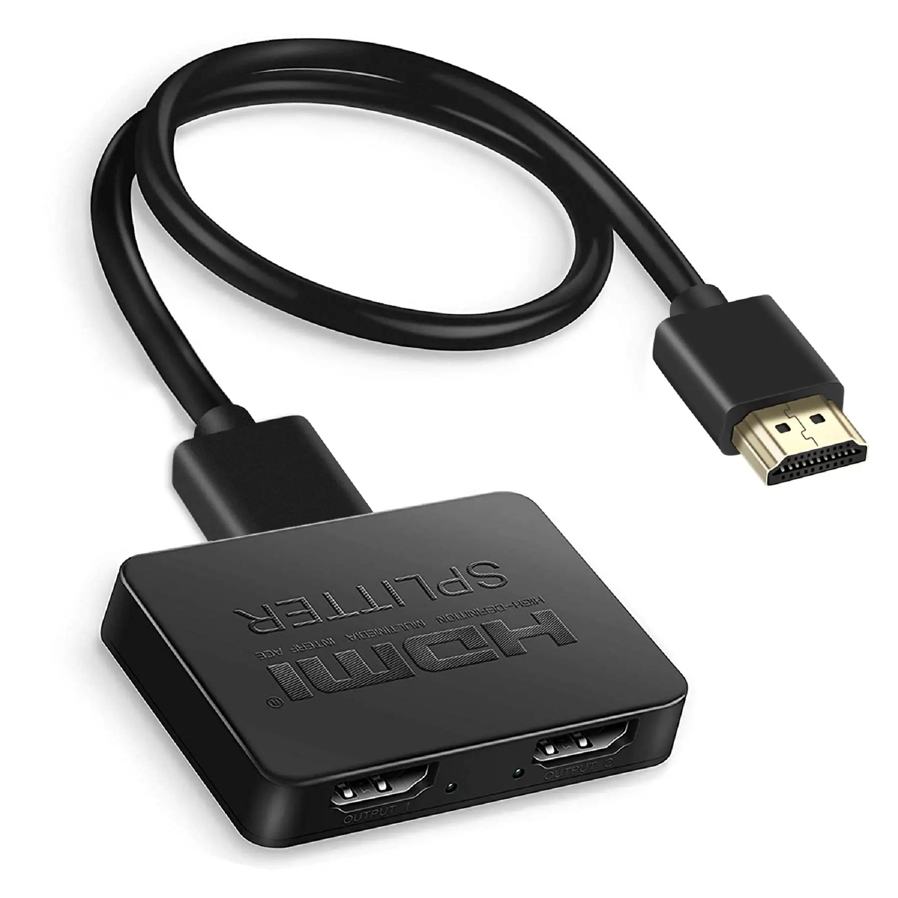 SIPU 4K * 2K ประสิทธิภาพสูง 1X2 hdmi Spliter 1 ใน 2 ออกตัวแยก HDMI HDTV ผู้จัดจําหน่าย HDMI