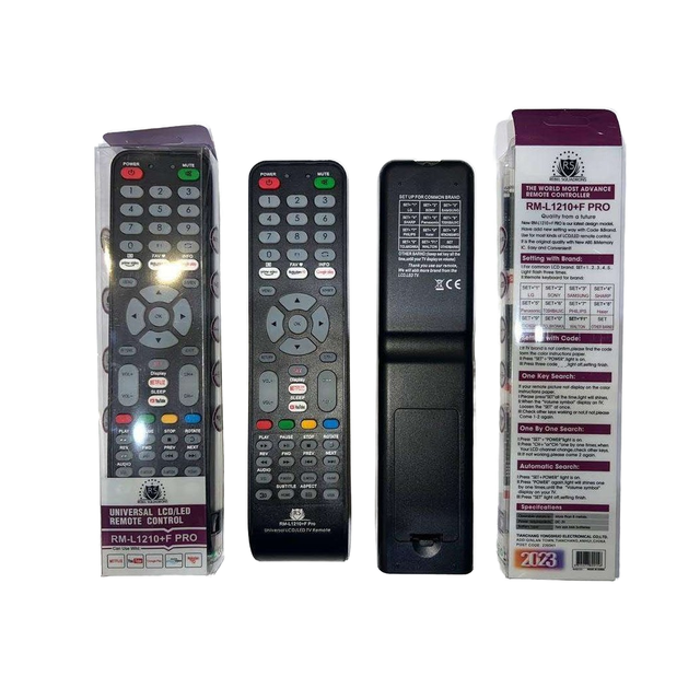 Universal Smart TV Remote Control with Fixed Code Netflix YouTube Google Play Buttons
