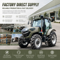 Se Buscan Agentes y Distribuidores: Tractor Agrícola LAWNIO con Motor de 6 Cilindros y Alto Torque para Arado, Tractor 4x4