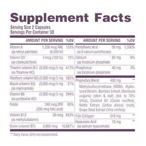 Cápsulas <span class=keywords><strong>de</strong></span> Biotina para el Crecimiento del Cabello OEM, Promueven el Crecimiento del Cabello, Reducen la Caída del Cabello, Mejoran la Calidad del Cabello, Reducen las Puntas Abiertas, Vitamina - Product Image 3