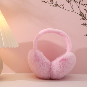 Custom Women Ear Covers <strong>Thermal</strong> Furry Cute Winter Daily Use Cycling Skiing Warm <strong>Earmuffs</strong> - Product Image 2