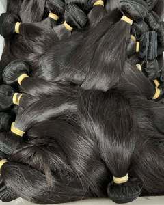 Estensioni di <span class=keywords><strong>Capelli</strong></span> Umani di Alta Qualità 12A, Biondo 613, Fornitori di <span class=keywords><strong>Capelli</strong></span> Vergini Brasiliani, Fasci di <span class=keywords><strong>Capelli</strong></span> Vergini Grezzi con Cuticole Allineate - Product Image 5