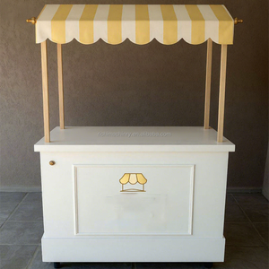 Chariots de vente mobiles, stands de <span class=keywords><strong>rue</strong></span>, chariots à fleurs, présentoirs alimentaires pour marchés nocturnes, chariots de camping, stands promotionnels - Product Image 2