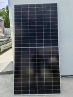 Smuxi Chine 2025 – Panneau solaire PERC demi-cellule N-Type bifacial double vitrage tout noir 705W de haute qualité, certifié TUV pour UDE, rendement 22,7 %