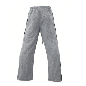 Pantalones Deportivos de Terciopelo Satinado para Hombre, Cintura Elástica, Antiarrugas, Diseño 2 en 1, Invierno, Directo de Fábrica - Product Image 2