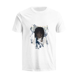 Bán Buôn Mùa Hè Thời Trang Người Đàn Ông Của Chất Lượng Cao 100% Cotton Dệt Kim Quá Khổ Cổ Điển T-Shirts Thân Thiện Với Môi Hợp Thời Trang Ngắn Tay Áo Thả - Product Image 6