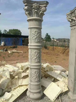 Molde de Columna de Plástico ABS Reutilizable de 30 cm, Molde de Hormigón de Alta Resistencia, Pilar para Puerta Exterior, Decoración para Bodas y Fiestas