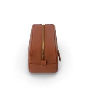 <strong>Personalised</strong> Leather <strong>Wash</strong> <strong>Bag</strong> Pebbled Leather Customized Initials Makeup <strong>Bag</strong> Travel Gift <strong>Men</strong> Toiletry <strong>Bag</strong> with Strap - Product Image 3