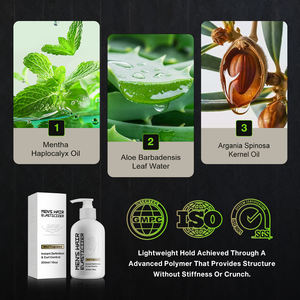 BARBERBATTLE Crema para <span class=keywords><strong>Rizos</strong></span> para Hombre <span class=keywords><strong>Sin</strong></span> Sulfatos, Define, Hidrata y Controla el Frizz, Etiqueta Privada Barber Men - Product Image 3