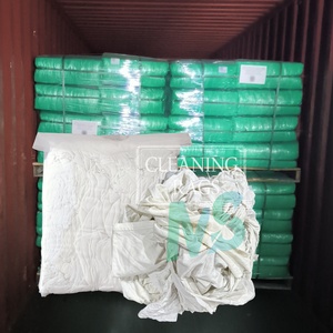 Trapos de Algodón Blanco Sin Pelusa, Material Procesado, Trapos Industriales para Limpieza y Mantenimiento de Impresión Flexográfica - Product Image 1