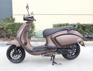 EEC/COC Personnalisable 49CC/<span class=keywords><strong>50cc</strong></span> 2 roues <span class=keywords><strong>50cc</strong></span> Moto à essence <span class=keywords><strong>rétro</strong></span> 25km/h Vitesse maximale Scooters à essence de style vintage - Product Image 4