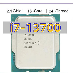 โปรเซสเซอร์เดสก์ท็อปสำหรับ I7-13700 เจนเนอเรชั่น 13 ซีพียู LGA1700 16 คอร์ 24 เธรด 5.2GHz พร้อมกราฟิกในตัวสำหรับเวิร์กสเตชันระดับไฮเอนด์ - Product Image 2