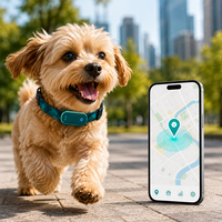 Rastreador GPS Mini LED para Mascotas Qcool con Visión Nocturna, Gran Autonomía, Amplia Aplicación, Operación Segura y Robusta, Ligero