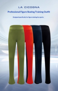 Pantaloni da Allenamento LA CICOGNA per Ginnastica, Foderati in Pile, Caldi e Traspiranti, Tuta Autunno-Inverno per Bambine - Product Image 5