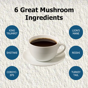Café de Hongos Producción de Fábrica con Melena de León que Ayuda a Mantener la Mente Alerta y Mejorar la Memoria, Café de Hongos con Cordyceps y MCT - Product Image 6