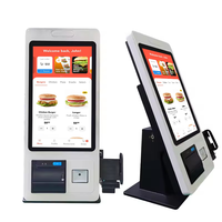 Tout-en-Un Commande Pos Écran Tactile Capacitif Terminal Lcd 27 Pouces Écran Tactile Moniteur Pc Industriel