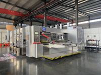 Mesin Pembuat Kotak Karton Bergelombang Otomatis dengan Mesin Cetak Flexo Slotter untuk Mesin Pencetak Kotak