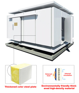 Chambre froide de congélation de légumes sur mesure pour l'Afrique du Sud, pour hôtels et restaurants, composants essentiels du moteur, marque SolisFer - Product Image 2