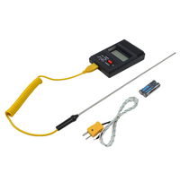 TM902C -50C hingga 1300C Pengukur Suhu Digital Tipe K Sensor Termometer + Detektor Probe Termokopel