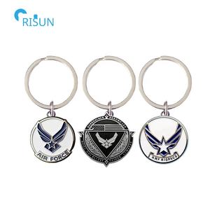 Porte-clés personnalisés en émail doux et dur, porte-clés de l'armée de l'<span class=keywords><strong>air</strong></span> américaine, pendentif, porte-clés personnalisé de l'armée de l'<span class=keywords><strong>air</strong></span> - Product Image 2