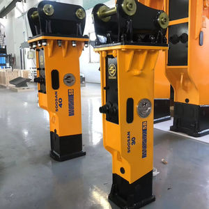 Casse-roche hydraulique SOOSAN SB30 de type boîte, adapté aux mini-excavatrices et aux chargeurs compactes Bobcat, de bonne qualité pour les roches dures - Product Image 1