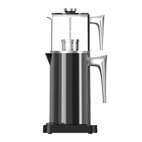 Hotsy 1.8L bouilloires en verre chauffe-eau rapide turc Samovar théière Double couche bouilloire électrique