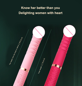 Geräuschloser Starker Vibrationsheizer Wasserdichter Teleskopischer Vollautomatischer Tragbarer Vibrator mit Erwachsenen-Sexspielzeug-Funktionen - Product Image 5
