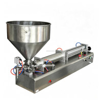 Machine de remplissage semi-automatique pneumatique pour pâtes, liquides, crèmes et miel – Remplisseuse à piston
