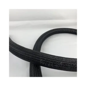 Self Closing Woven Wrap Braided Sleeving Wire And Cables & Hoses Management System