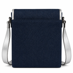 Sac à bandoulière en cuir PU, sac messager décontracté, style minimaliste, sac à rabat, sangle réglable, sac de voyage quotidien pour affaires - Product Image 4